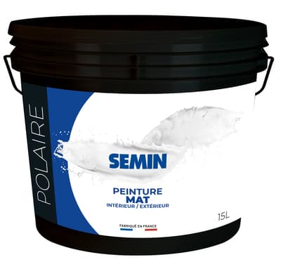 PEINTURE POLAIRE MAT Фарба матова для стін та стелі, зовн. та внутр. роботи, 15 л