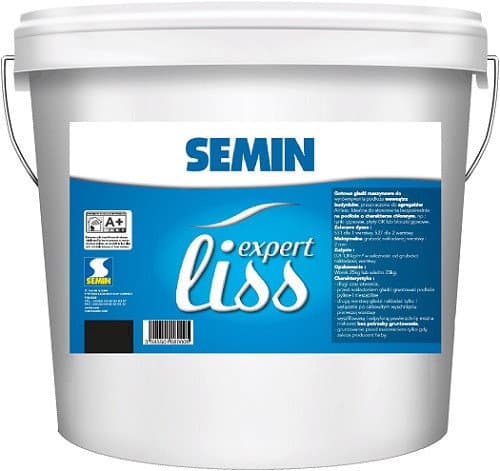 EXPERT’LISS SEMIN Фінішна шпатлівка, 25 кг. відро