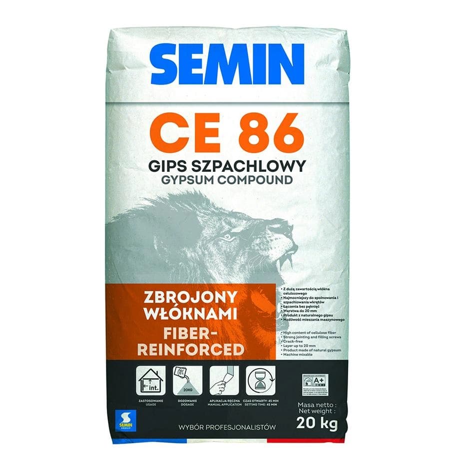 CE 86 Шпаклівка високоміцна, мішок 20 кг