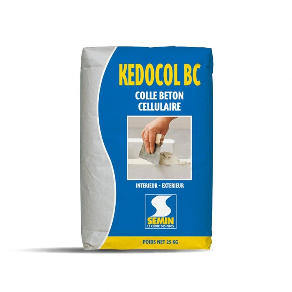 KEDOCOL BC клей для пористих бетонних блоків, 25 кг