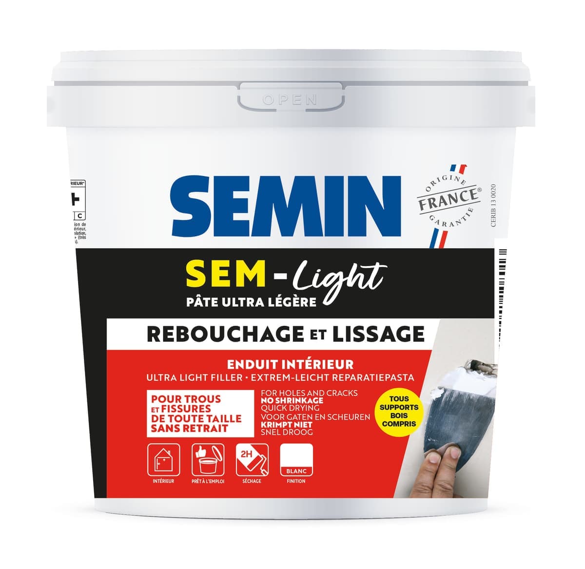 SEM-LIGHT Шпаклівка полімерна, 1 л