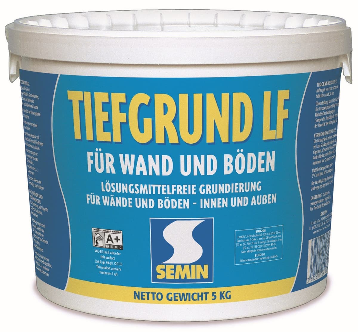TIEFGRUND LF Грунтівка-концентрат безбарвна (концентрат), 5 кг