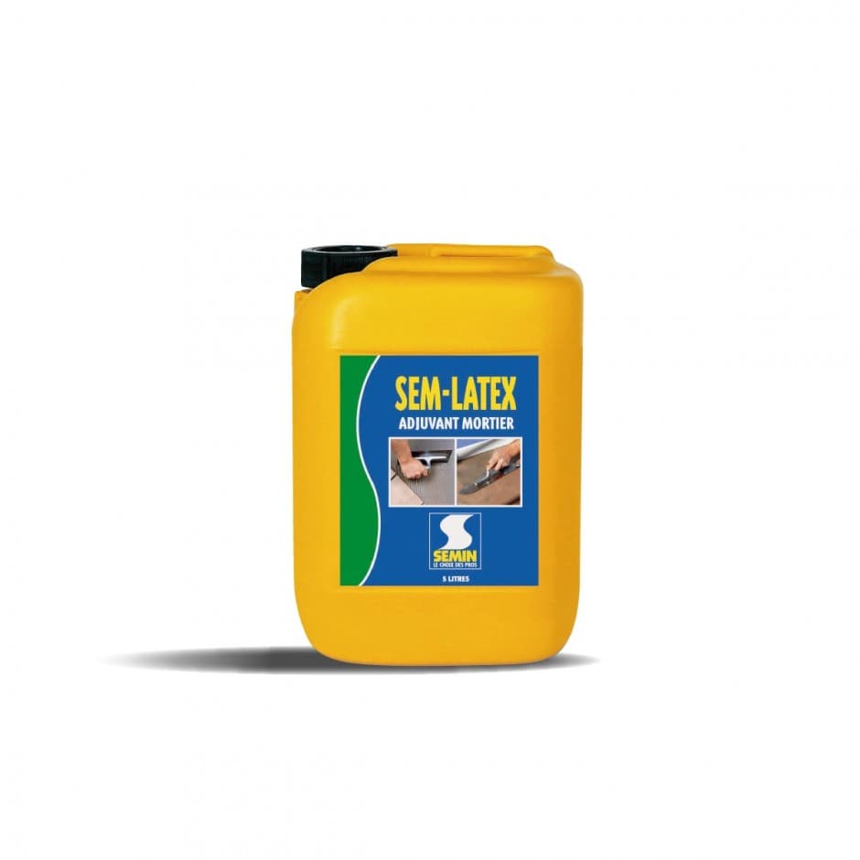 SEM LATEX Полімер-модифікатор для суміш. SEMIN, 5 л