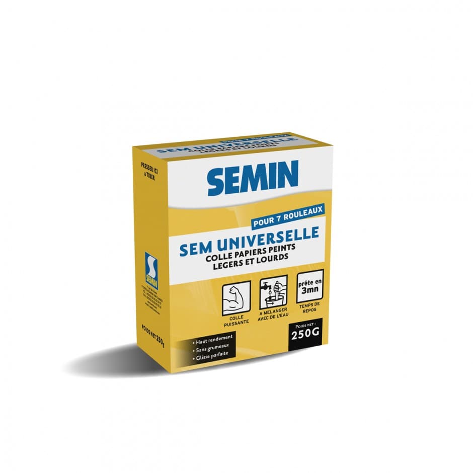 SEM UNIVERSELLE Клей шпалерний сухий SEMIN, 250 г