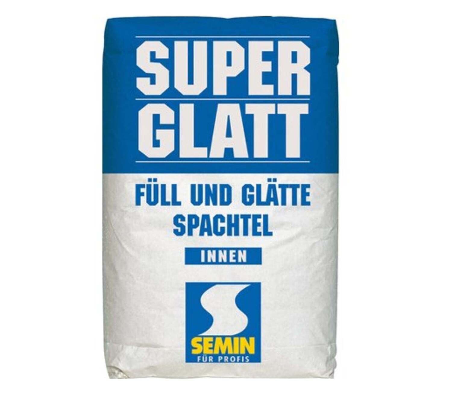 SUPER GLATT Фінішна гіпсополімерна шпаклівка, 25 кг мішок