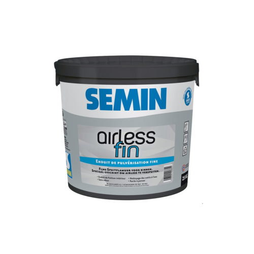 AIRLESS FIN — фінішна airless-шпаклівка SEMIN 25 кг